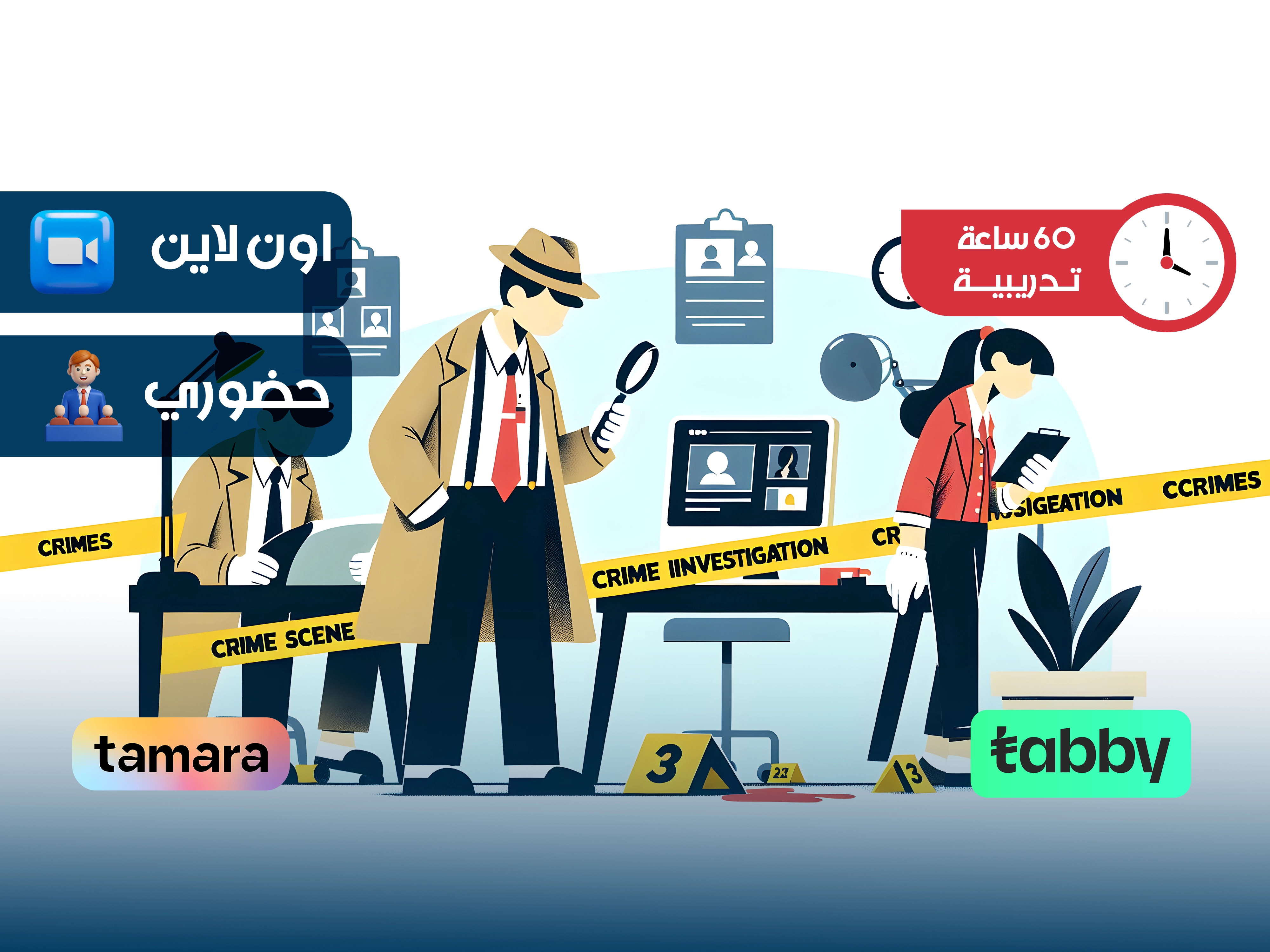 مهارات التحقيق الإداري والجنائي